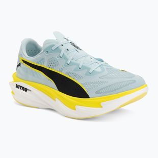 Încălțăminte de alergare pentru femei Puma Deviate Nitro Elite 4 Fresh Water/Lemon Crush/Puma Black