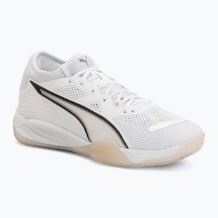 Încălțăminte de handbal pentru bărbați PUMA Eliminate NITRO SQD 4 white