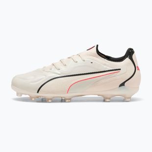Încățăminte de fotbal PUMA King 20 Pro FG/AG sugared almond/puma black/ultra red