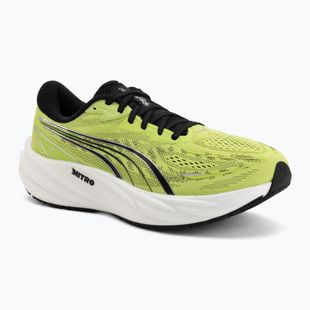 Încălțăminte de alergare pentru bărbați Puma Velocity Nitro 5 sunny lime/moody gray