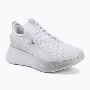 Încălțăminte pentru femei PUMA Softride Sabrina Polished Chrome puma white/silver mist/puma silver