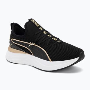 Încălțăminte pentru femei PUMA Softride Sabrina Polished Chrome puma black/puma white/puma gold