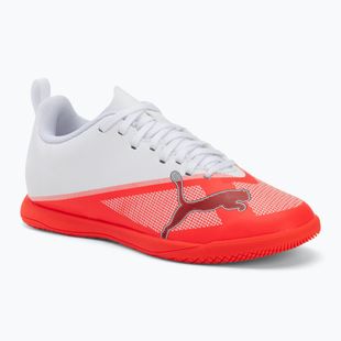 Încălțăminte de fotbal pentru copii Puma Ultra 7 Play IT Jr Ultra Red/Puma Black/Puma White
