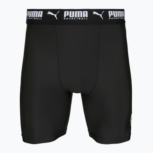 Pantaloni scurți de baschet pentru bărbați PUMA Hoops Team Baselayer puma black