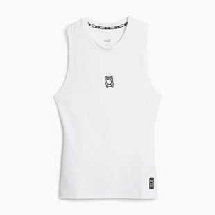 Tank top de baschet pentru bărbați PUMA Hoops Team Slvs Baselayer puma white