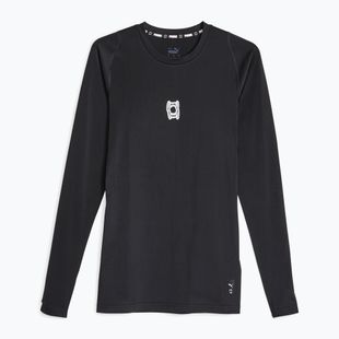 Longsleeve de alergare pentru bărbați PUMA Hoops Team Top Baselayer puma black