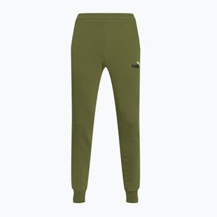 Pantaloni pentru bărbați PUMA Essentials+ 2 Col Logo TR olive green