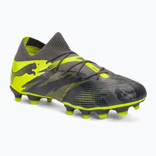 Încălțăminte de fotbal PUMA Future 7 Match Rush FG/AG strong gray/cool dark gray/electric lime