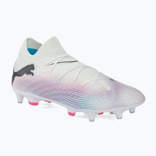 Încălțăminte de fotbal PUMA Future 7 Pro MxSG puma white/puma black/poison pink