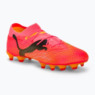 Încălțăminte de fotbal PUMA Future 7 PRO+ FG/AG sunset glow/puma black/sun stream