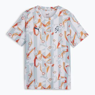 Tricou de fotbal pentru copii PUMA Neymar JR Creativity Jersey puma white/hot heat