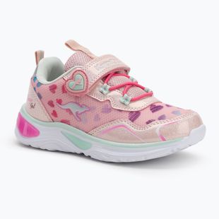 Pantofi pentru copii KangaROOS K-SLG Lovin EV rosewater/mint