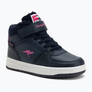 Încălțăminte pentru copii KangaROOS K-CP Bound Mid EV dark navy/daisy pink