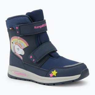Ghete pentru juniori KangaROOS K-MJ Edison EV RTX SL dk navy / daisy pink