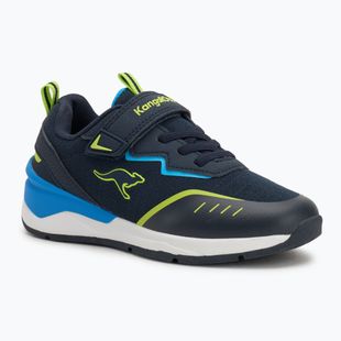 Pantofi pentru copii KangaROOS KD-Batter EV dark navy/lime