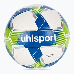 Minge de fotbal uhlsport 350 Lite Match Addglue white/royal/fluo yellow mărime 4