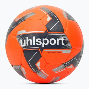 Minge de fotbal uhlsport 290 Ultra Lite Addglue fluo orange/marine/silber mărimea 5