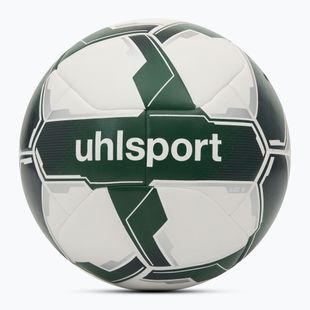 Minge de fotbal uhlsport Attack Addglue For The Planet white/dark green/silver mărime 5