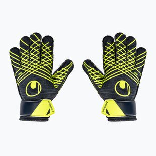 Mănuși de portar uhlsport Prediction Starter Soft black/white/fluo orange