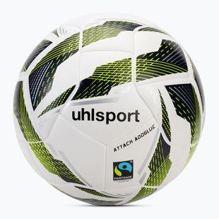 Minge de fotbal uhlsport Match Addglue white/navy fluo yellow mărime 4