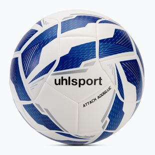 Minge de fotbal uhlsport Attack Addglue white/dark blue/blue mărime 4