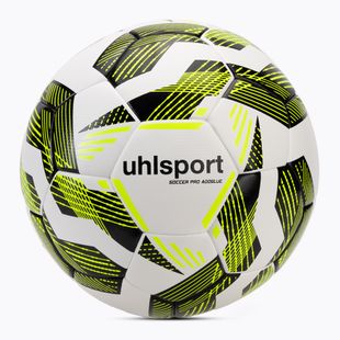 Minge de fotbal  uhlsport Pro Addglue white/black/fluo yellow mărime 5