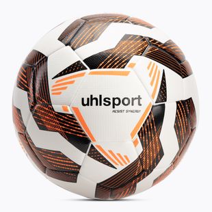 Minge de fotbal uhlsport Resist Synergy white/black/fluo orange mărime 5