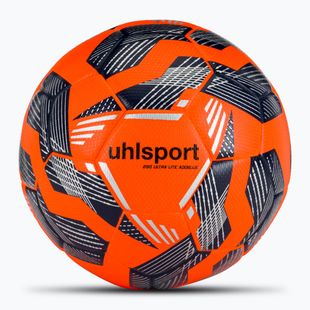 Minge de fotbal uhlsport 290 Ultra Lite Addglue fluo orange/navy/silver mărime 5