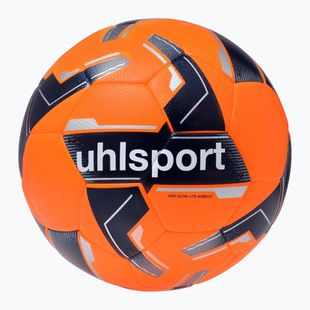 Minge de fotbal uhlsport 290 Ultra Lite Addglue fluo orange/navy/silver mărime 5