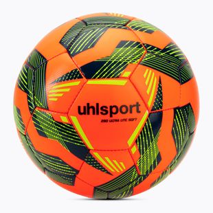 Minge de fotbal uhlsport Ultra Lite Soft 290 fluo orange/navy/fluo yellow mărime 4