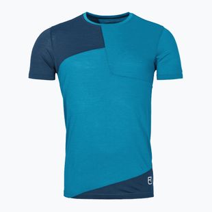 Tricou de trekking pentru bărbați ORTOVOX 120 Tec mountain blue