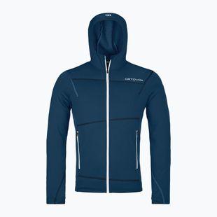 Hanorac pentru bărbați ORTOVOX Fleece Light Hoody deep ocean