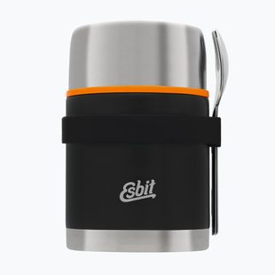 Termos pentru alimente cu tacâmuri Esbit Stainless Steel Food Jug 750 ml black