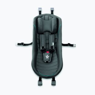 Scaun pentru remorcă de bicicletă Qeridoo Baby shell gri QBS 20 G