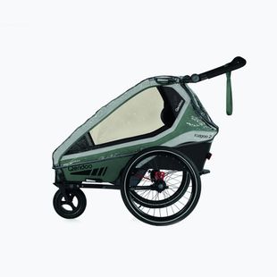 Acoperire împotriva ploii Qeridoo Pro Kidgoo 2 / Kidgoo 2 Sport 2022 transparent