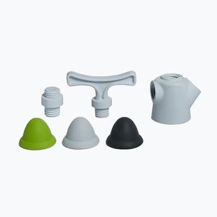 Set de accesorii pentru aparat de masaj BLACKROLL Booster Head white/green/black