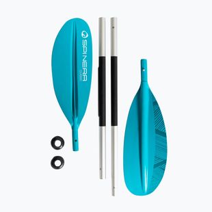 Vâslă de caiac din 4-elemente SPINERA Kayak Classic Alu 4D blue