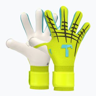Mănuși de portar T1TAN Fluo Beast 3.0 FP fluo yellow/white