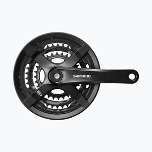 Mecanism cu manivelă Shimano FC-TY501 Square 8/7/6 rz 185,5 mm black