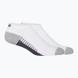 Șosete de alergare ASICS Road+ Run gleznă șosete de alergare alb strălucitor