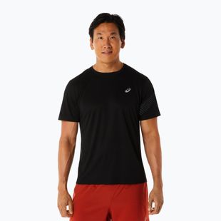 Tricou de alergat pentru bărbați ASICS Icon performance black/carrier grey