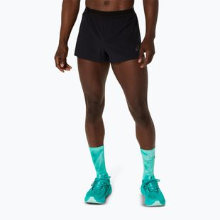 Pantaloni scurți de alergare pentru bărbați ASICS Metarun Split performance black