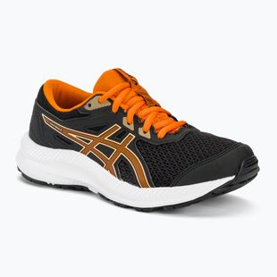 Încălăminte de alergat pentru copii ASICS Contend 8 GS black/bright orange