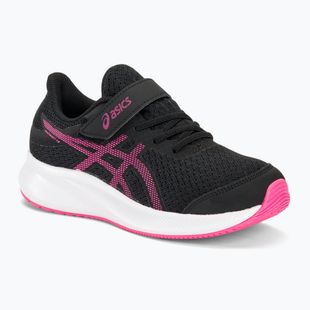 Încălăminte de alergat pentru copii ASICS Patriot 13 PS black/hot pink