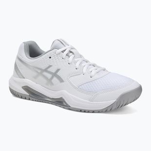 Încălțăminte de tenis pentru femei ASICS Gel-Dedicate 8 W white/pure silver