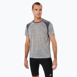 Tricou de alergare pentru bărbați ASICS Road Top piedmont grey/dark grey