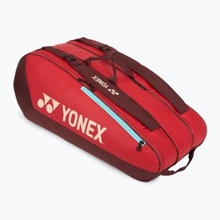 Geantă de tenis YONEX 42529 Team Racquet Bag 9 pcs ruby red