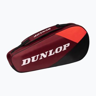 Geantă de tenis Dunlop CX-Club 3 RKT red/black/red