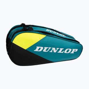 Geantă de tenis Dunlop SX-Club 6 RKT teal/black/yellow