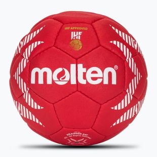 Minge de handbal Molten H3A5000-S4F IHF OFFICIAL BALL PARIS 2024 red mărime 3